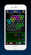 Glow Block Hexa Puzzle screenshot 4