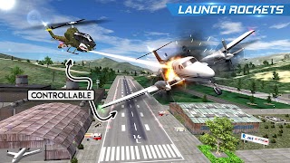 Helicopter Flight Pilot Ekran Görüntüsü 5