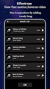 Slow,Fast, Reverse Video Maker スクリーンショット 3
