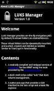 LUKS Manager penulis hantaran