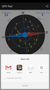 برنامه‌نما GPS tool عکس از صفحه