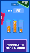 5 Schermata Letter Sort 3D