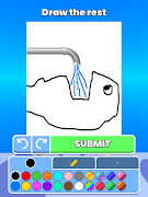 برنامه‌نما Draw the rest عکس از صفحه