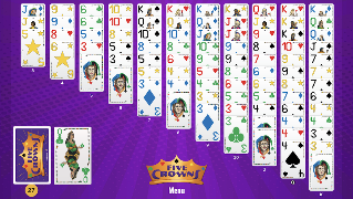 Five Crowns Solitaire screenshot 1
