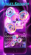 Spinner Tastatur-Thema Screenshot 1