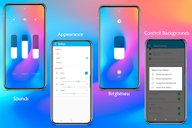 برنامه‌نما iOS Control Center for Android عکس از صفحه