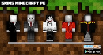 Slenderman Skins โปสเตอร์