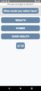 Angel Devil Quiz تصوير الشاشة 6