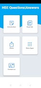 برنامه‌نما HSE Interview Question Answer عکس از صفحه