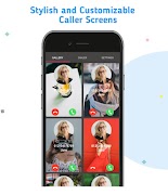 برنامه‌نما Gallery Call Screen عکس از صفحه