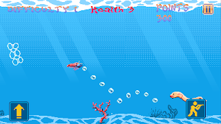 Shrimp Escape Dive screenshot 2