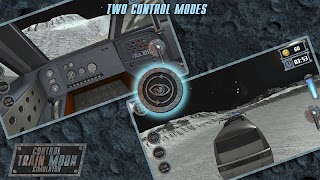 Control Train Moon Simulator captura de pantalla 2