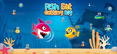 Fish Eat Getting Big screenshot 7