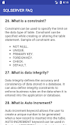 SQL Server FAQ screenshot 2