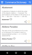 Commerce Dictionary capture d'écran 1