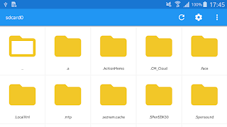 برنامه‌نما File Manager عکس از صفحه
