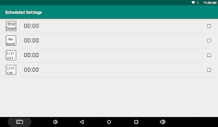 Scheduled Settings スクリーンショット 4
