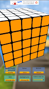 루빅스 큐브 시뮬레이터 (퍼즐 앱) स्क्रीनशॉट 3