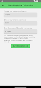 Electricity Price Calculation screenshot 3