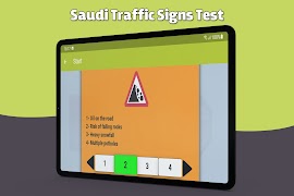برنامه‌نما Saudi Driving License Test عکس از صفحه