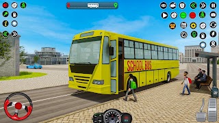 School Bus Driving Games 3D Screenshot 4