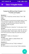 Class 10 English Notes captura de pantalla 4