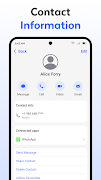 Contacts تصوير الشاشة 1