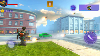 برنامه‌نما Talking Destruction Robot عکس از صفحه