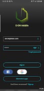 برنامه‌نما E-ON Mobile عکس از صفحه