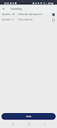 Gestion des matériaux Étude capture d'écran 4