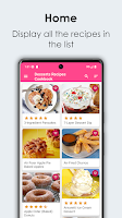 Desserts Recipes Cookbook پوسٹر