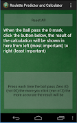 Roulette Predictor &Calculator Cartaz