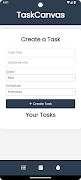 TaskCanvas - To-Do-List App poster