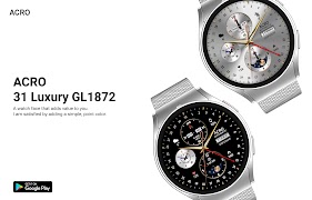 ACRO 31 luxury GL1872 Watch 스크린샷 1