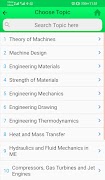 Mechanical Engineering MCQs 截图 1