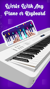 Piano Keyboard اسکرین شاٹ 1