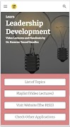 Learn Leadership Development 포스터