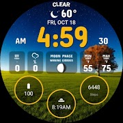 Weather Watch Face by HuskyDEV screenshot 7