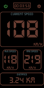 Gps Speedometer ภาพหน้าจอ 1