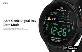 ACRO Genix Digi Rev watchface 截圖 4
