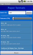 Paper formats Screenshot 4