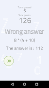 Math Game - Speedy calcs ภาพหน้าจอ 6