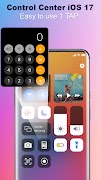 Control Center iOS 17 تصوير الشاشة 2
