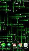 Matrix Effect Live Wallpaper 截图 2