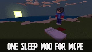 One Player Sleep Mod Minecraft syot layar 1