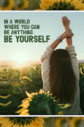 Be Yourself Quotes ภาพหน้าจอ 2