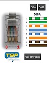 Ethernet RJ45 pinout + colors 截图 1