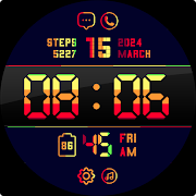 Rainbow Watch Face screenshot 6