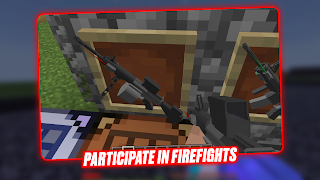 برنامهنما Weapons & Guns Mods Minecraft عکس از صفحه
