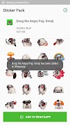 Doug the Angry Pug Sticker for WAStickers 截圖 3